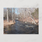 New England waterfall postcard Briefkaart (Voorkant)
