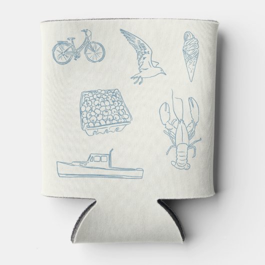 New England Wedding Blikjeskoeler (Voorkant)