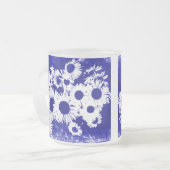 New England Wild Aster Matglas Koffiemok (Voorkant links)