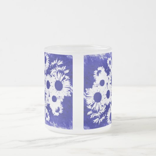 New England Wild Aster Matglas Koffiemok (Center)