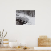 New England Winter Poster (Keuken)