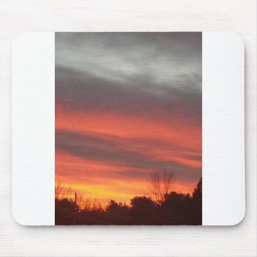 New England Zonsondergang Muismat (Voorkant)