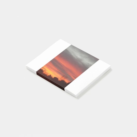 New England Zonsondergang Post-it® Notes (Schuin)