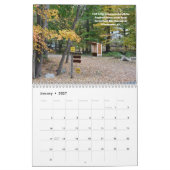New England's Foliage Wall Agenda Kalender (Jan 2027)