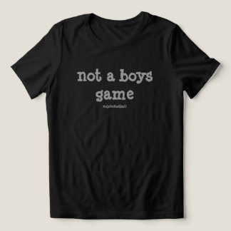 NEW ERA Not A Boys Game 3.0 Bold  T-Shirt