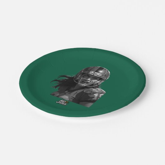 New Era QB  Papieren Bordje (Gekanteld)