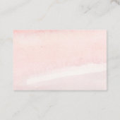 New Eucalyptus Gentle roze counseling Ministry Visitekaartje (Achterkant)