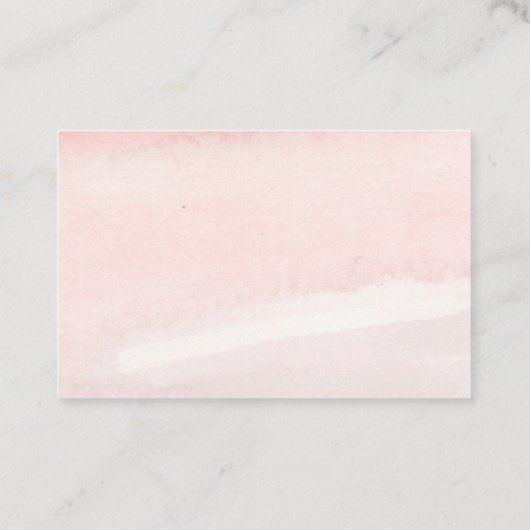 New Eucalyptus Gentle roze counseling Ministry Visitekaartje (Achterkant)