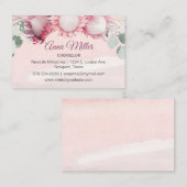 New Eucalyptus Gentle roze counseling Ministry Visitekaartje (Voorkant / Achterkant)