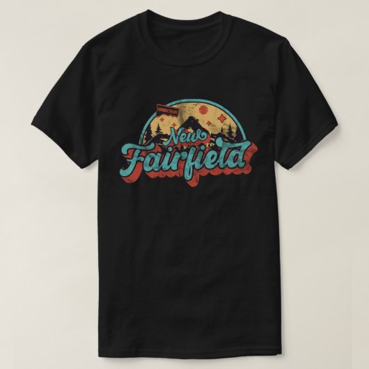 New Fairfield, Connecticut T-shirt (Design voorkant)