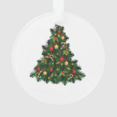 New Family of 3 First Christmas Keepsake 2025 Ornament (achterkant)