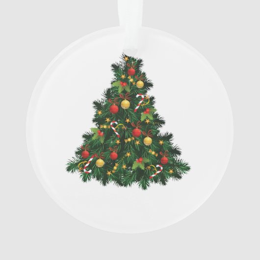 New Family of 3 First Christmas Keepsake 2025 Ornament (achterkant)