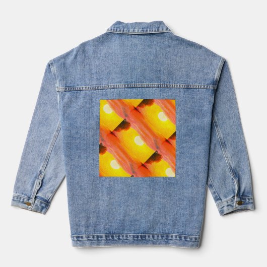 New fashion design denim jacket (Achterkant)