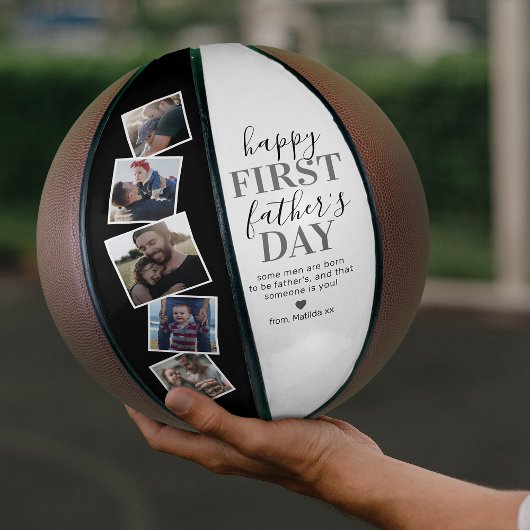 New Father Photo Collage Basketball Basketbal