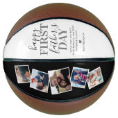 New Father Photo Collage Basketball Basketbal (Voorkant)