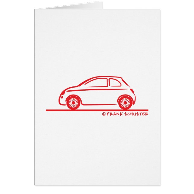 New Fiat 500 Cinquecento (Voorkant)