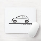 New Fiat 500 Cinquecento Muismat (Met muis)