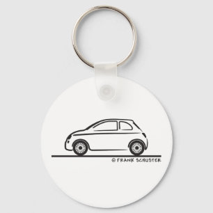New Fiat 500 Cinquecento Sleutelhanger