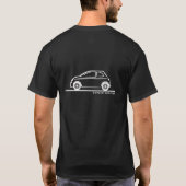 New Fiat 500 Cinquecento T-shirt (Achterkant)
