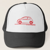New Fiat 500 Cinquecento Trucker Pet (Voorkant)