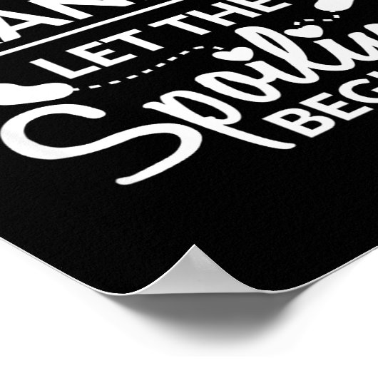 New First Time Grandpa Let The Siling Begin Gift Poster (Hoek)