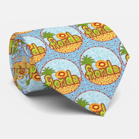 New Florida Sun Stropdas (Opgerold)