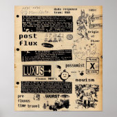 New Fluxus Manifesto Poster (Voorkant)