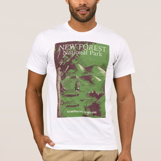 New Forest, Hampshire, Engeland T-shirt (Voorkant)
