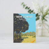 New Forest National Park England  Briefkaart (Staand voorkant)