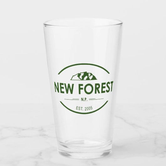 New Forest National Park Glas (Voorkant)