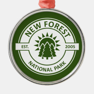New Forest National Park Metalen Ornament