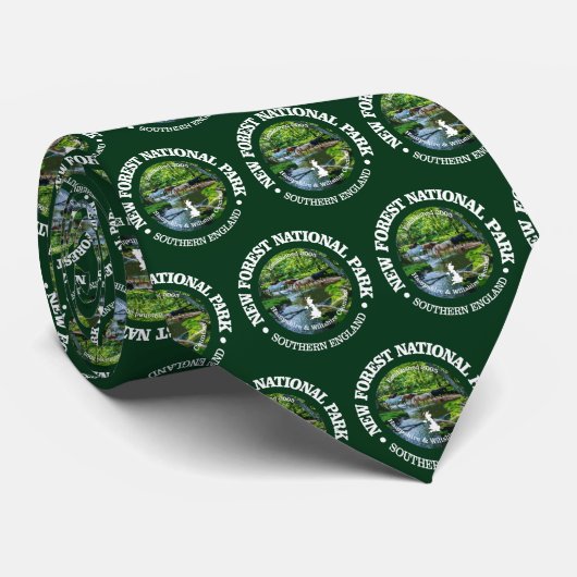 New Forest National Park Stropdas (Opgerold)