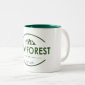 New Forest National Park Tweekleurige Koffiemok (Voorkant rechts)