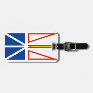 NEW FOUNDLAND Vlag Bagagelabel