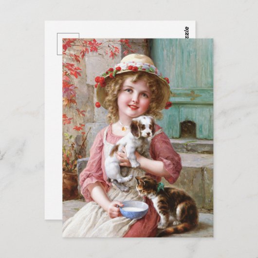 New Friends - Emile Vernon  Briefkaart (Voorkant / Achterkant)