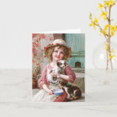 New Friends - Emile Vernon  Kaart (Gele Bloem)