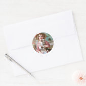 New Friends - Emile Vernon  Ronde Sticker (Envelop)