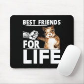 New Funny Squirrel Friend For Life - Men,women Muismat (Met muis)