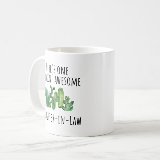 New Future Daughter in Law Gift Bridal Shower Koffiemok (Voorkant links)