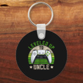 New Gamer Uncle Apparel, Funny Pregnancy Announcem Sleutelhanger (Voorkant)