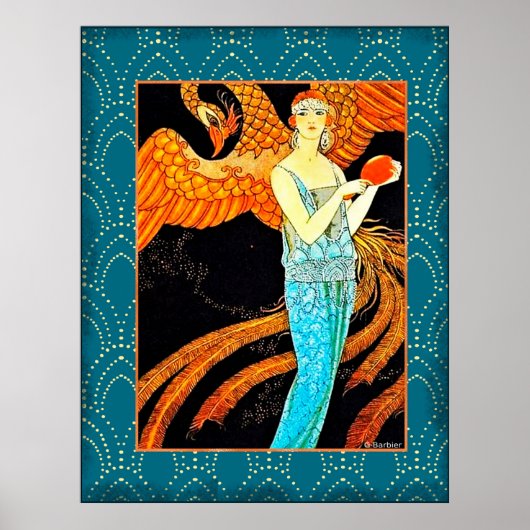 New Georges Barbier Art Deco Poster (Voorkant)