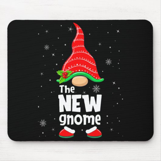 New Gnome Matching Family Group Christmas Party Pa Muismat (Voorkant)