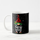 New Gnome Red Plaid Matching Family Christmas Paja Koffiemok (Links)