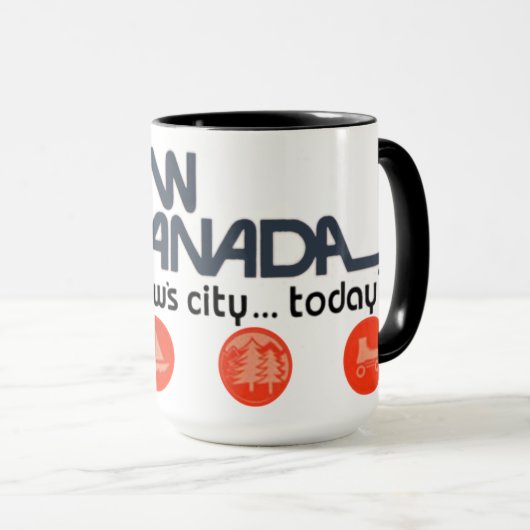 New Granada Tomorrows City vandaag Mok (Voorkant rechts)