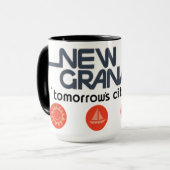 New Granada Tomorrows City vandaag Mok (Voorkant links)