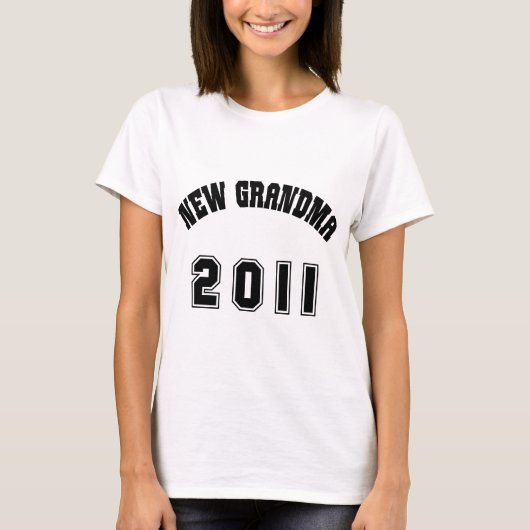 New Grandma 2011 T-Shirt (Voorkant)