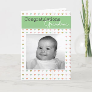 New Grandma   BABY Feestdagen Kaart