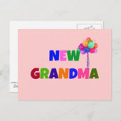 New Grandma Briefkaart (Voorkant / Achterkant)