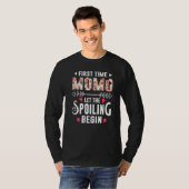 New Grandma First Time Momo Let The Spoiling Begin T-shirt (Voorkant volledig)