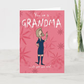 New Grandma greecard Kaart (Voorkant)